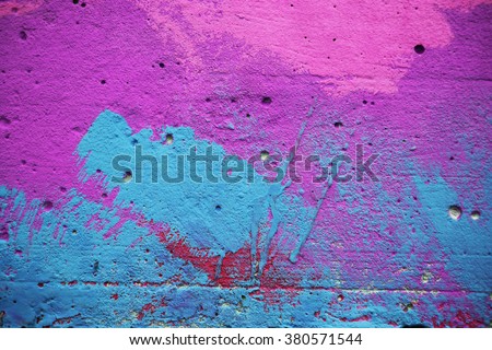 Colorful brick wall, background texture Royalty-Free Stock Photo #380571544