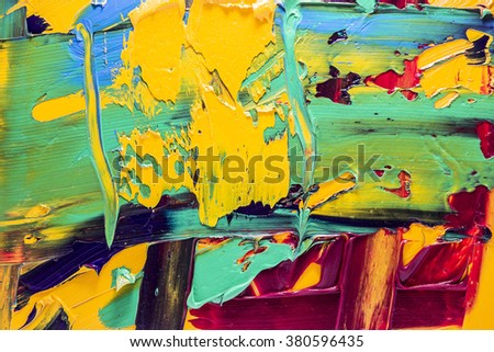 multicolor oil paints background