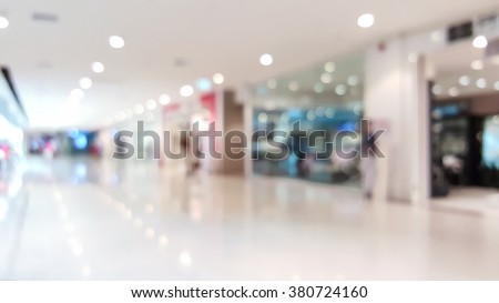 Blur Shopping Background