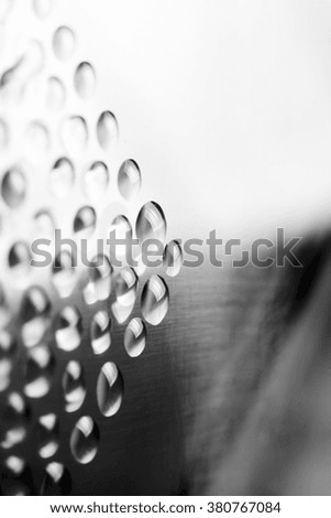 Colorful liquid droplets and blurs background wallpaper