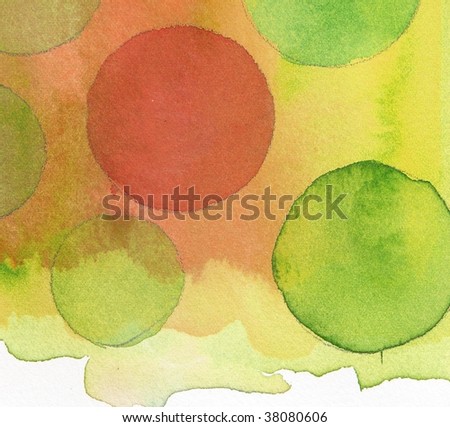 abstract paint background circles