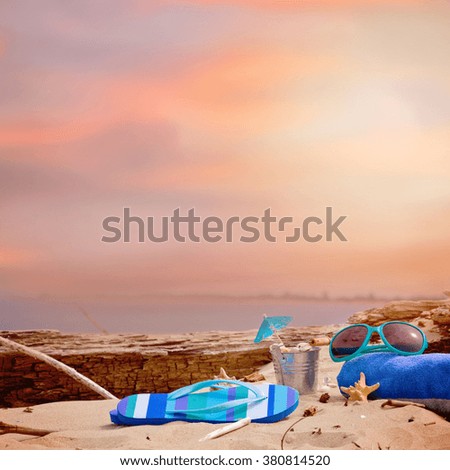 Summer Holidays in Beach 