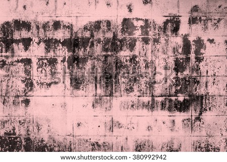 Old dirty texture, pink color wall background