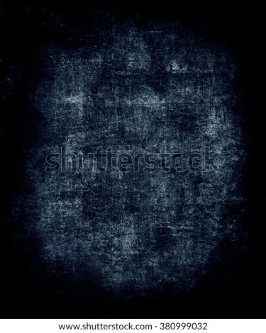 scratched grunge dark blue texture background