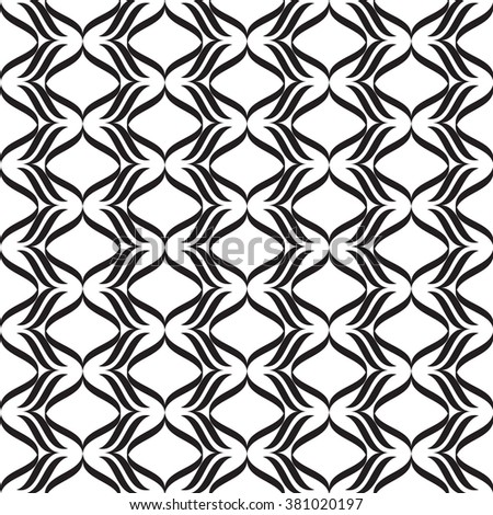 black geometric pattern abstract vector background. Modern stylish texture.