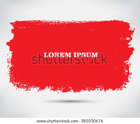 Grunge banner.Grunge background.Abstract vector template.