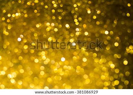 Shiny gold glitter texture background
