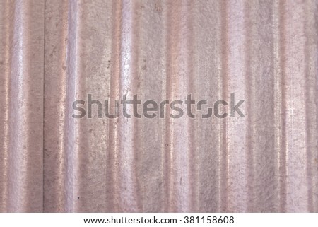 Old zinc sheet can be used as background