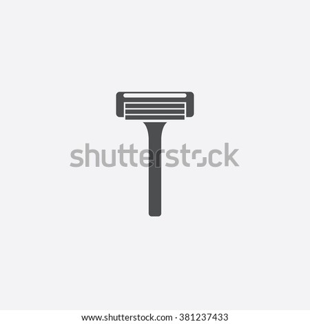 Vector razor Icon