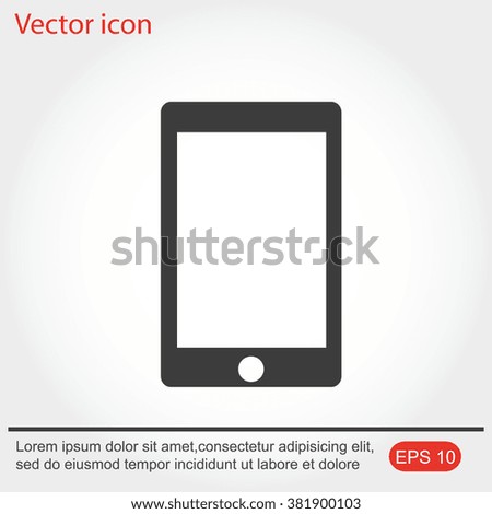 Mobile vector icon