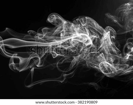 movement of smoke abstract background.