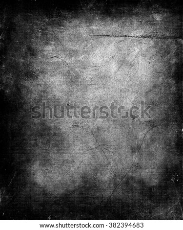 Old Grunge Abstract Scratched Background With Faded Central Area For Your Text Or Picture