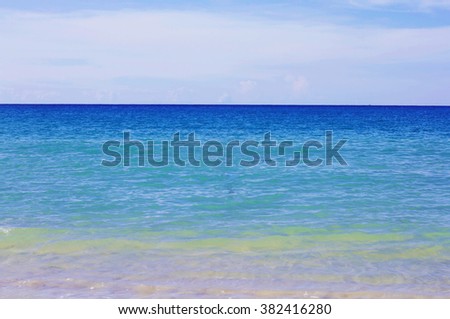 Sea blue background 