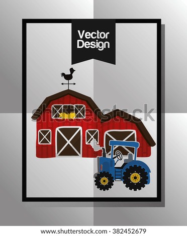 Farm icon design 