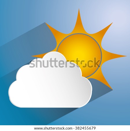 Sun icon design 