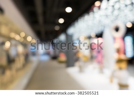 blur fashion mall