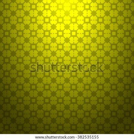 Yellow abstract striped textured geometric pattern