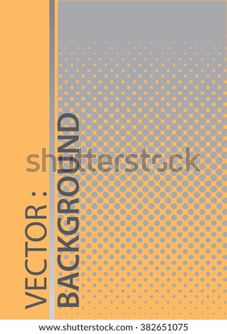 Abstract Halftone background. Vector.