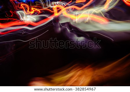 Cool abstract glowing lines