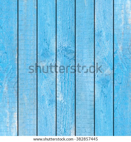 Blue Wood Wall For text and background
