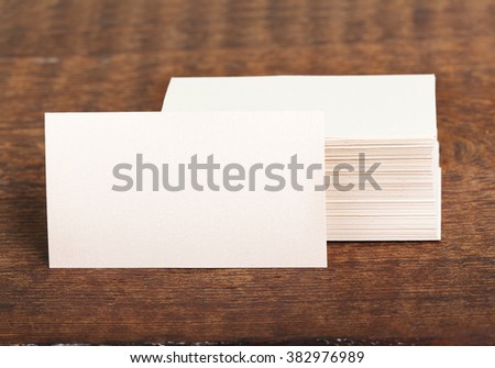 The business card to use for any presentation of corporate