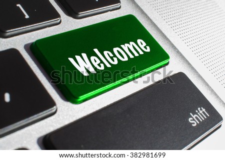 Welcome keyboard