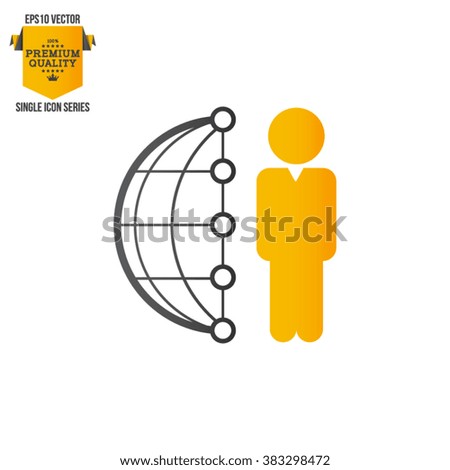 Business Training And Learning Single Icon Vector Illustration