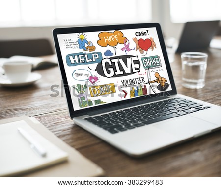 Give Aid Charity Support Welfare Concept