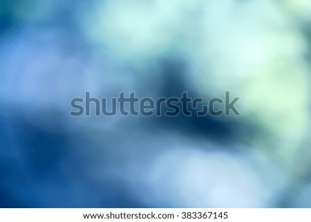 blue blurred background with flares