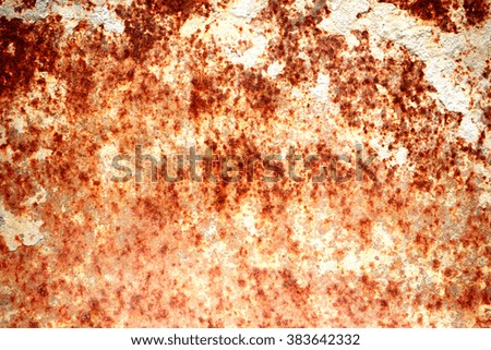 Red iron rust background