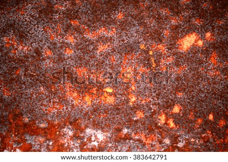 Red iron rust background