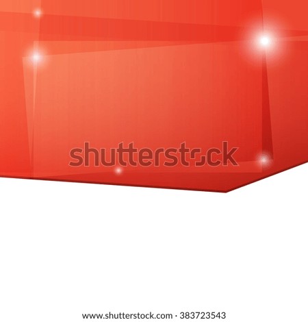head template in red,vector