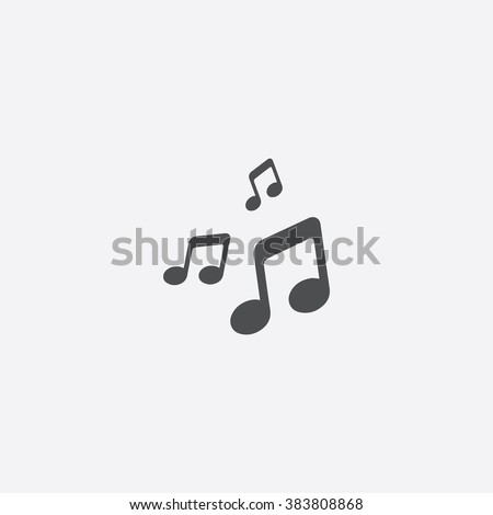 Vector music Icon Royalty-Free Stock Photo #383808868