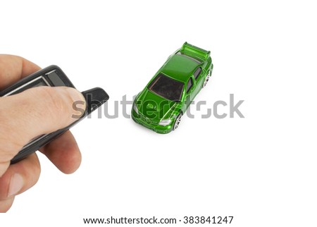 toy car and key