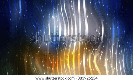 multicolored abstract background with waves and stars