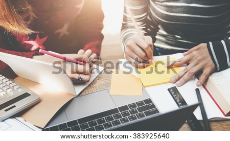 Student Studying Brainstorming Campus Concept Royalty-Free Stock Photo #383925640