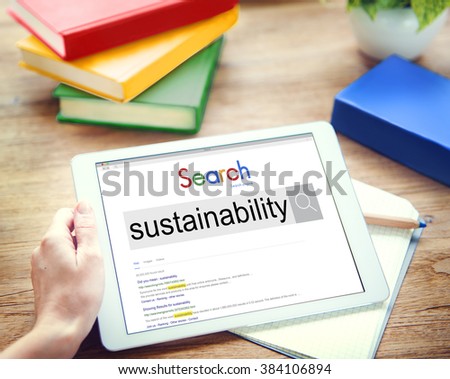 Sustainability Environmental Conservation Resources Ecology Concept