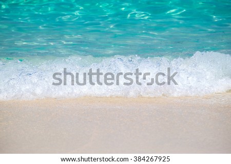 Beautiful sand and sea at Similan island, Thialand