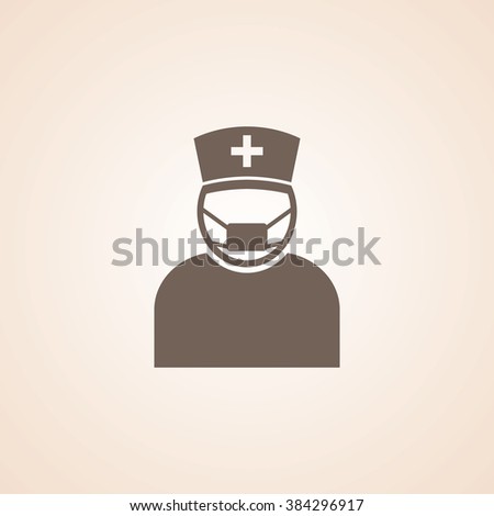 Very Useful Icon of Nurse for Web & Mobile. Eps-10.