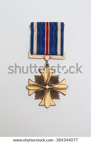 United States Distinguished Flying Cross Royalty-Free Stock Photo #384344077