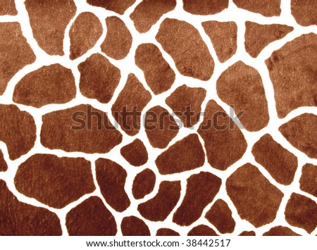 Giraffe print for background