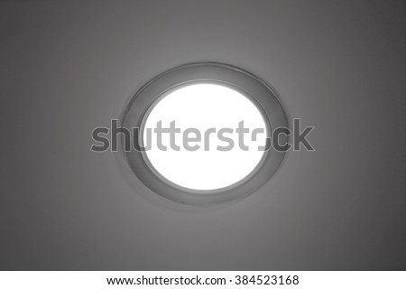 down-light ceiling Royalty-Free Stock Photo #384523168