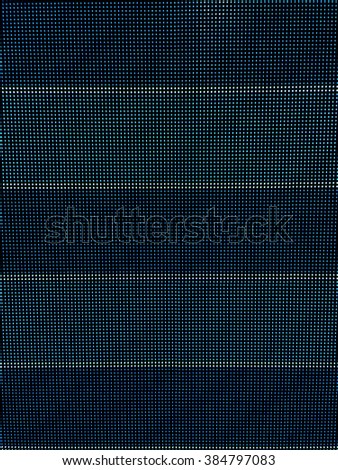 Bright colored blue LED wall, close up background
