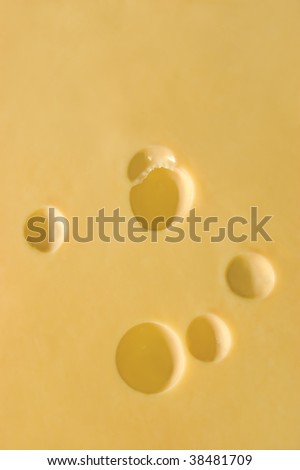 Swiss cheese background