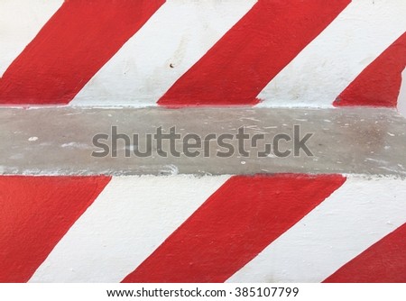 Red and White Step, Sign, texture pattern background