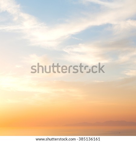 in the  sky of world cloudy fluffy    cloudscape Royalty-Free Stock Photo #385136161