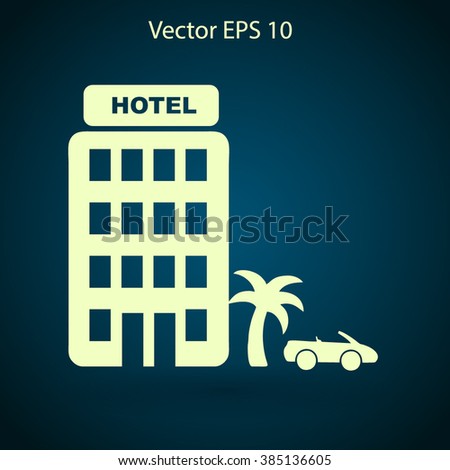 Hotel vector illustration