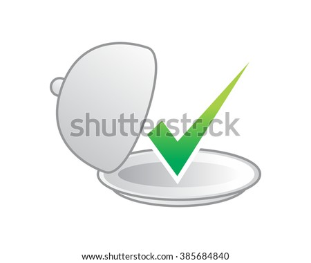 checklist dish plate image icon