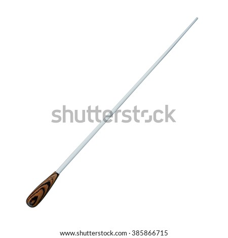 Conductor's stick Royalty-Free Stock Photo #385866715