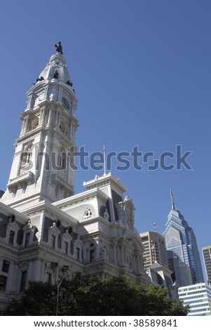 City Hall, Philadelphia, PA with Liberty On in background